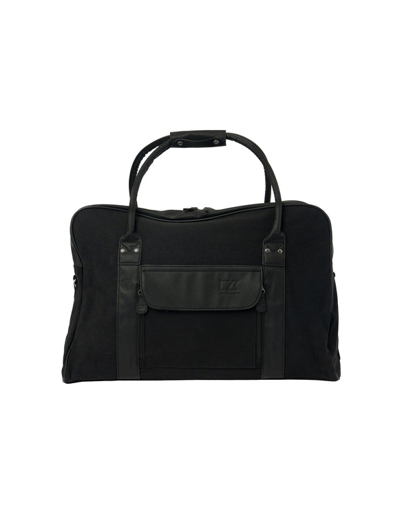CB Weekender Holdall:  Leather Canvas