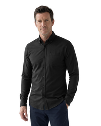 Black - Men's Cotton Stretch Woven