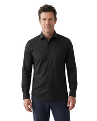 Black - Men's Cotton Stretch Woven