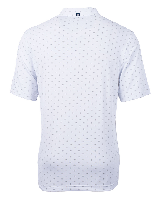 CB Mens Virtue EcoPique Tile Print Polo