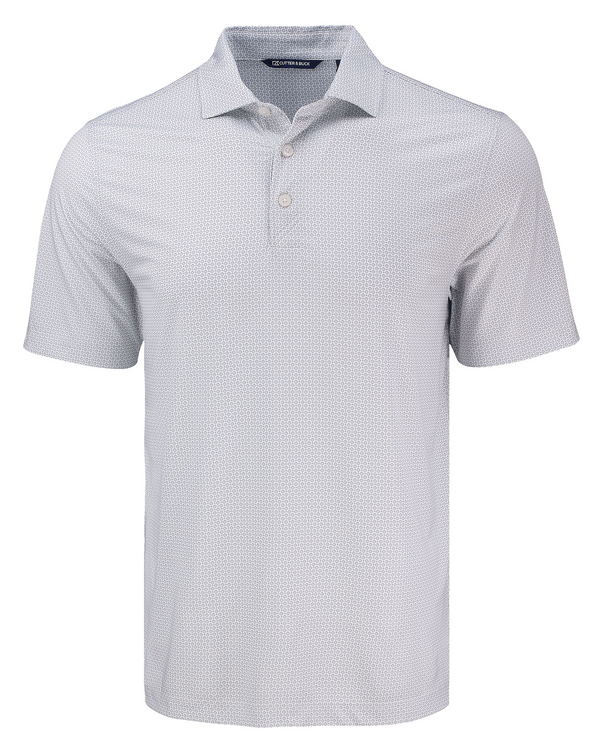 CB Mens Pike Eco Stretch Diamond Dot Polo